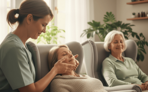 Gelaatsverzorging en gelaatsmassage