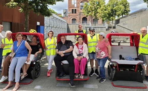 Fietsplezier met Riksja