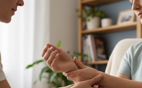 Hand-, voet- en gelaatsmassage