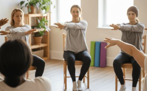 Stoelyoga (+ 45 jarigen)